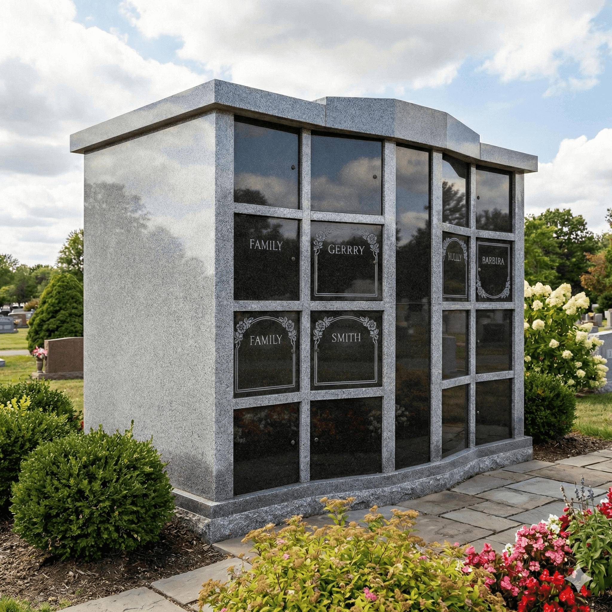 Columbariums and cremation memorials